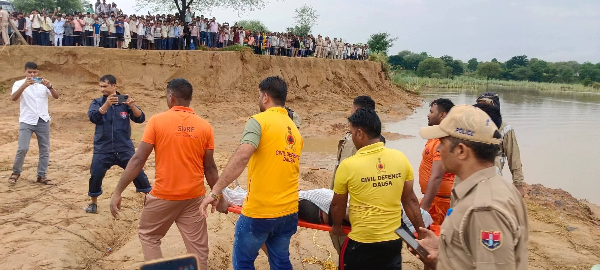 नालावास बांध में नहाने गए युवक की डूबने से मौत, एनडीआरएफ ने निकाला शव